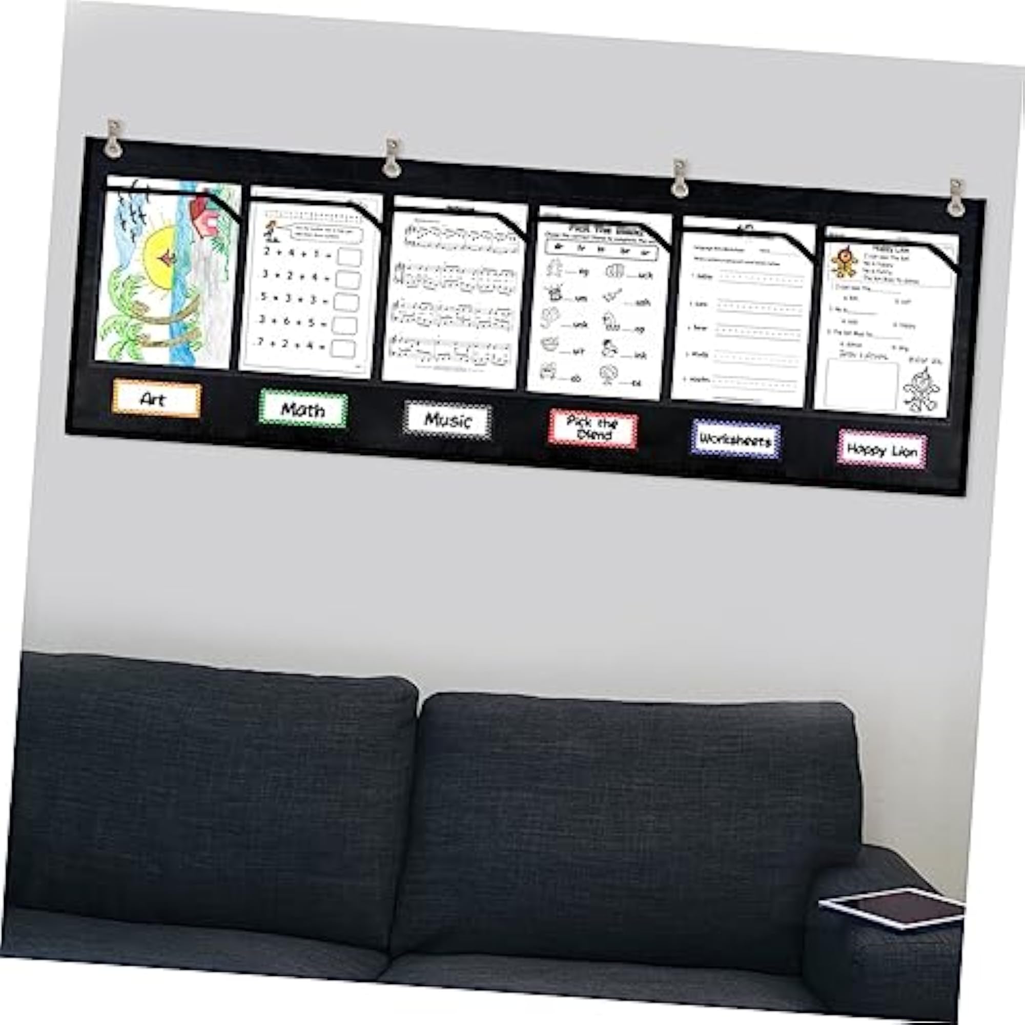 Storage Wall Hanging Organizer Bag for Classroom and Home, Convenient